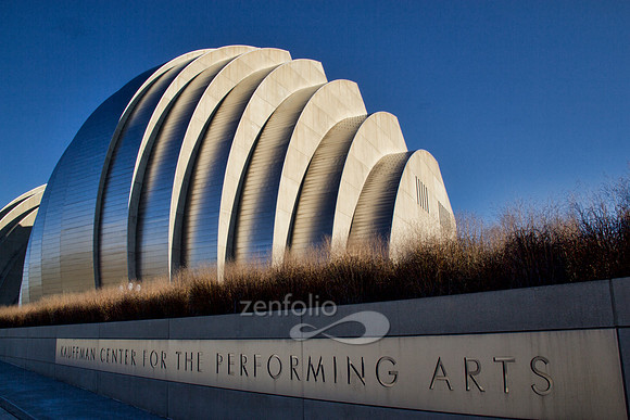 Photograph of the Kaufman Center in Kansas City by Crystal Nederman