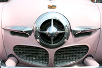 Color photograph of that famous Studebaker grill by Crystal Nederman