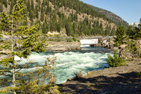 Kootenai Falls in Montana