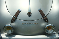 Color photograph of a Porsche car trunk by Crystal Nederman